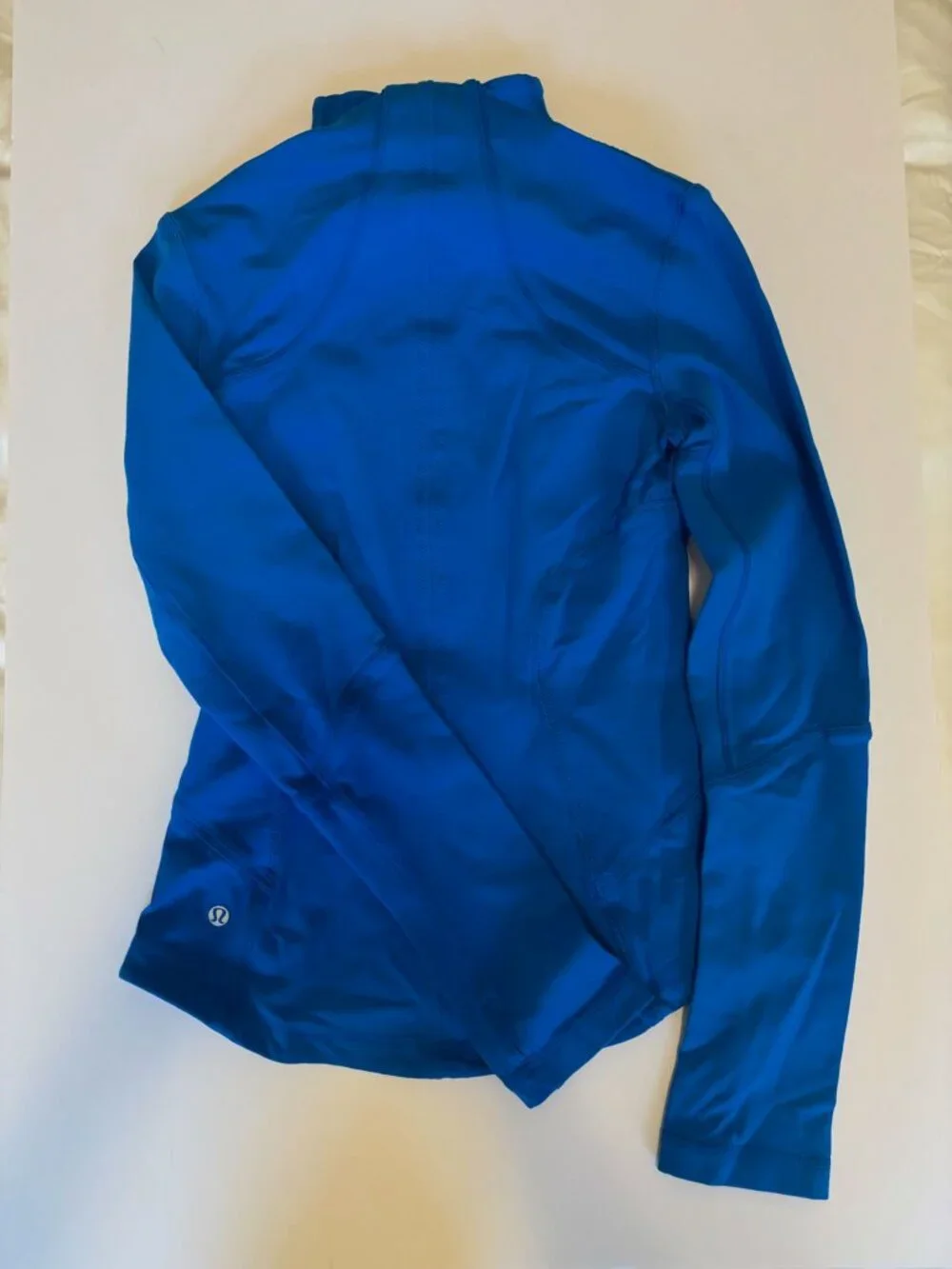 lululemon Define Jacket Solid Cobalt Blue Full Zip, Size 4
